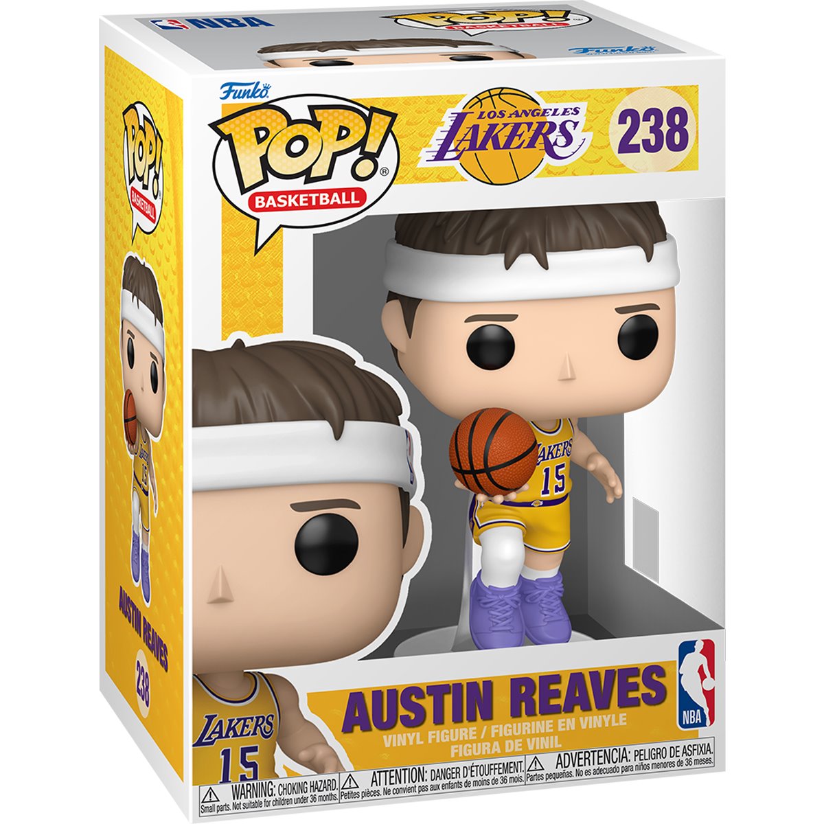NBA Lakers Austin Reaves Funko Pop! Vinyl Figure - Image 2
