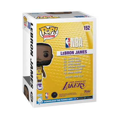 NBA Lakers LeBron James #6 Funko Pop! Vinyl Figure #152 - Image 10
