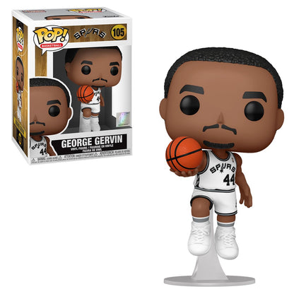 NBA: Legends George Gervin (Spurs Home) Funko Pop! Vinyl Figure #105