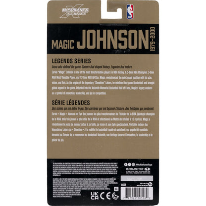 NBA McFarlane's SportsPicks Legends Series Los Angeles Lakers Magic Johnson 6-Inch Action Figure - Image 2