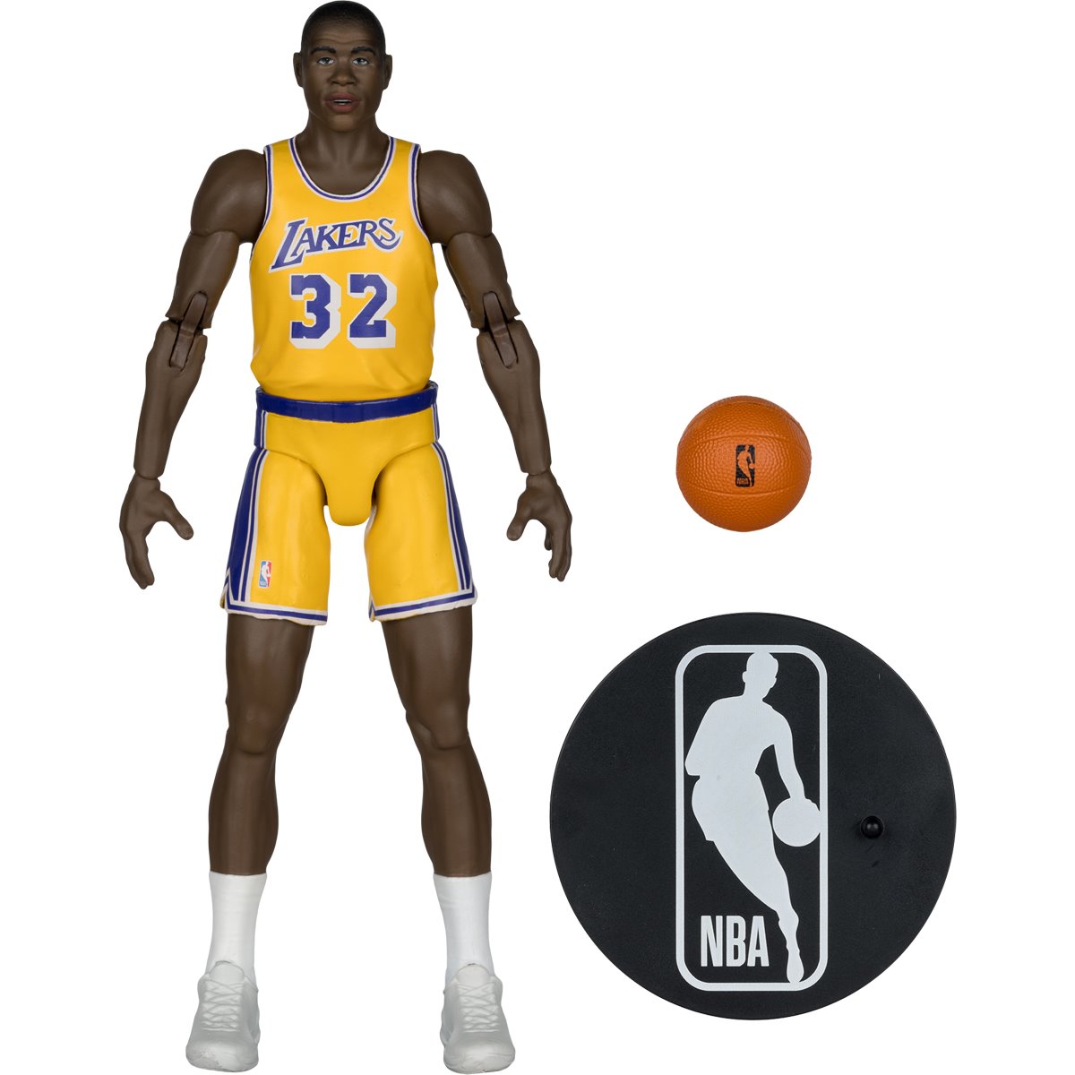 NBA McFarlane's SportsPicks Legends Series Los Angeles Lakers Magic Johnson 6-Inch Action Figure - Image 5