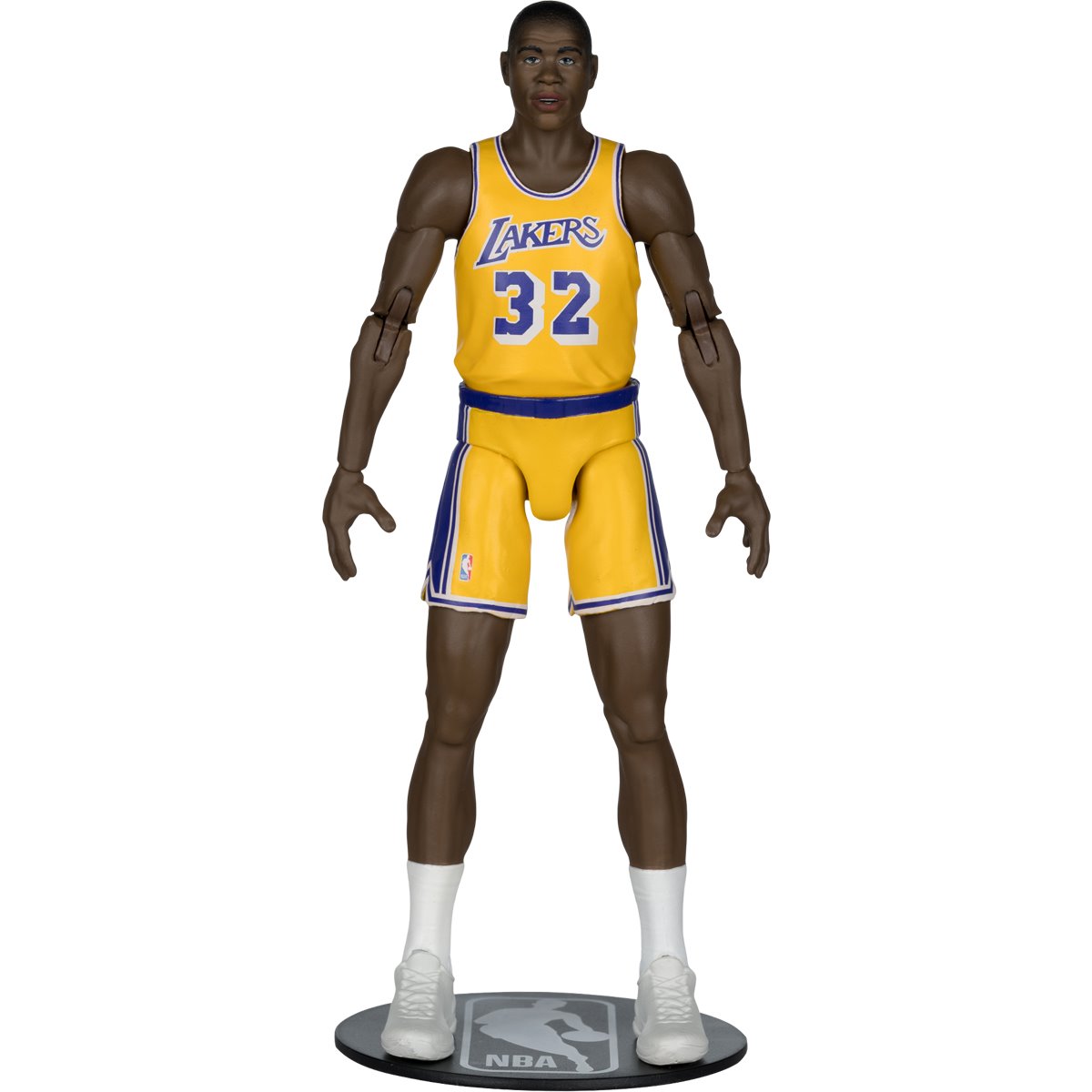 NBA McFarlane's SportsPicks Legends Series Los Angeles Lakers Magic Johnson 6-Inch Action Figure - Image 8