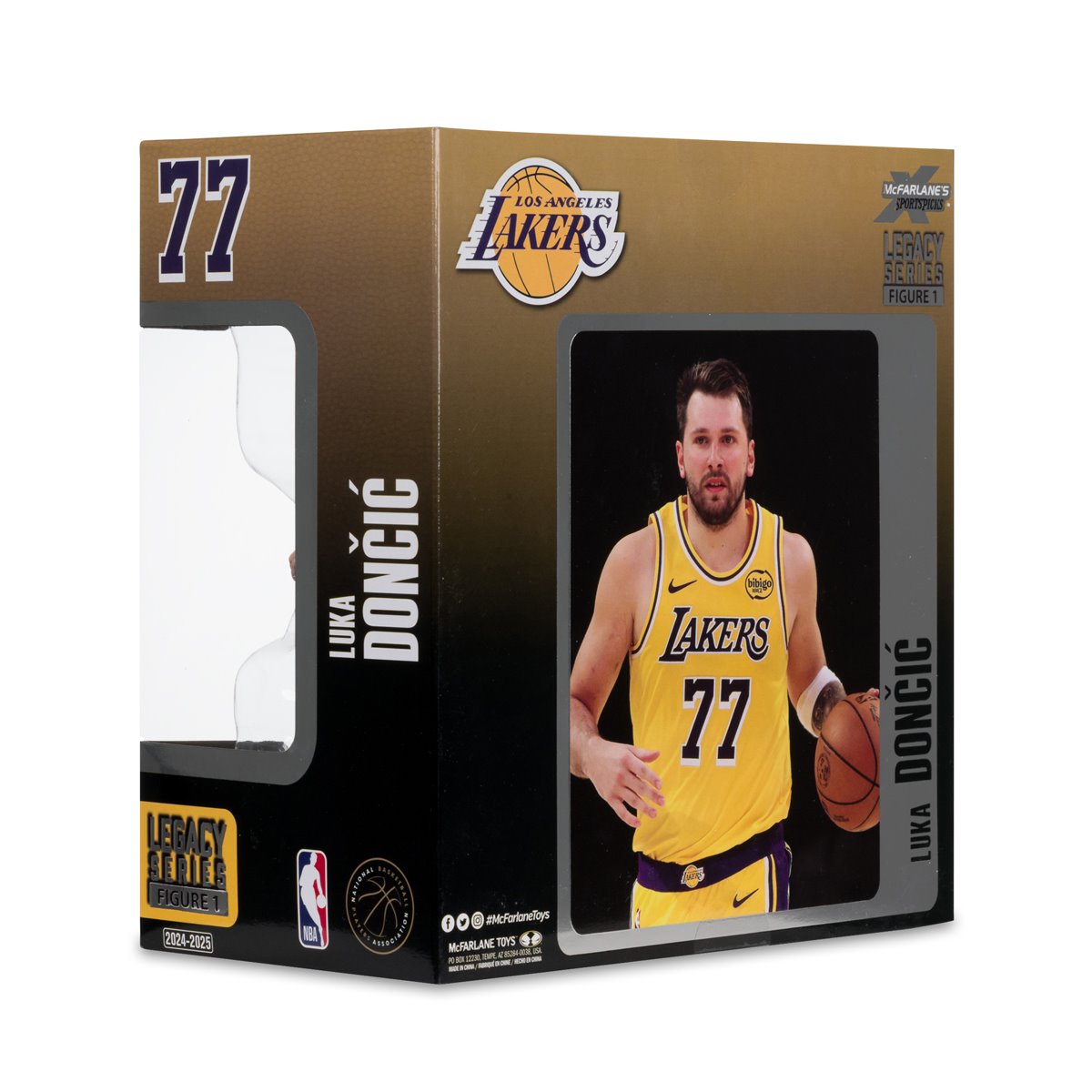 NBA McFarlane's SportsPicks Los Angeles Lakers Luka Doncic 7-Inch Posed Figure - Image 2