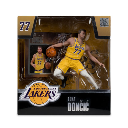 NBA McFarlane's SportsPicks Los Angeles Lakers Luka Doncic 7-Inch Posed Figure - Image 4