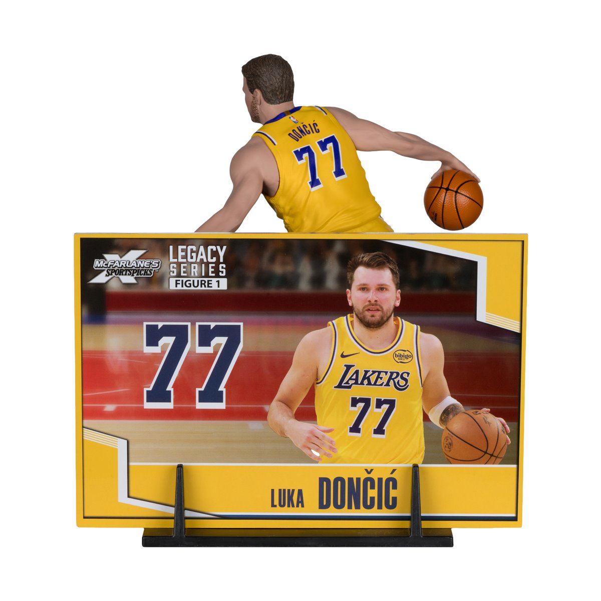 NBA McFarlane's SportsPicks Los Angeles Lakers Luka Doncic 7-Inch Posed Figure - Image 5