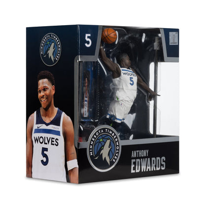 NBA McFarlane's SportsPicks Minnesota Timberwolves Anthony Edwards 7-Inch Posed Figure - Image 3