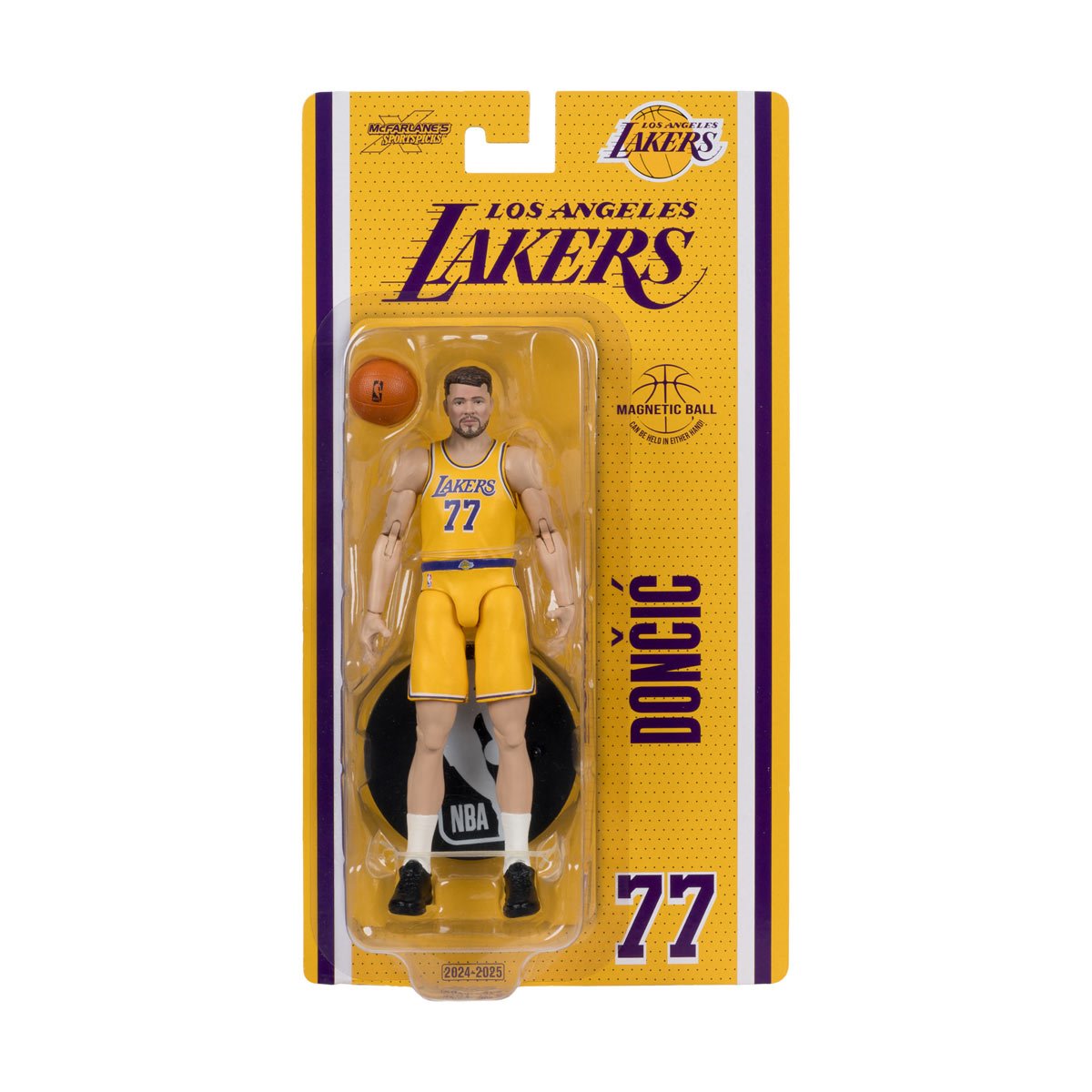 NBA McFarlane's SportsPicks Wave 2 Los Angeles Lakers Luka Doncic 6-Inch Action Figure - Image 8