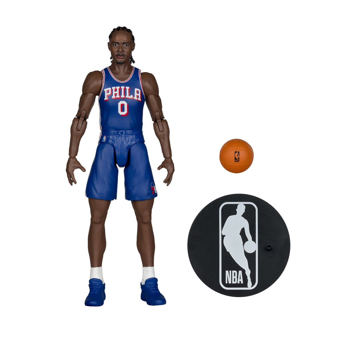 NBA McFarlane's SportsPicks Wave 2 Philadelphia 76ers Tyrese Maxey 6-Inch Action Figure - Image 2