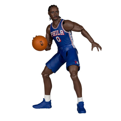 NBA McFarlane's SportsPicks Wave 2 Philadelphia 76ers Tyrese Maxey 6-Inch Action Figure - Image 4