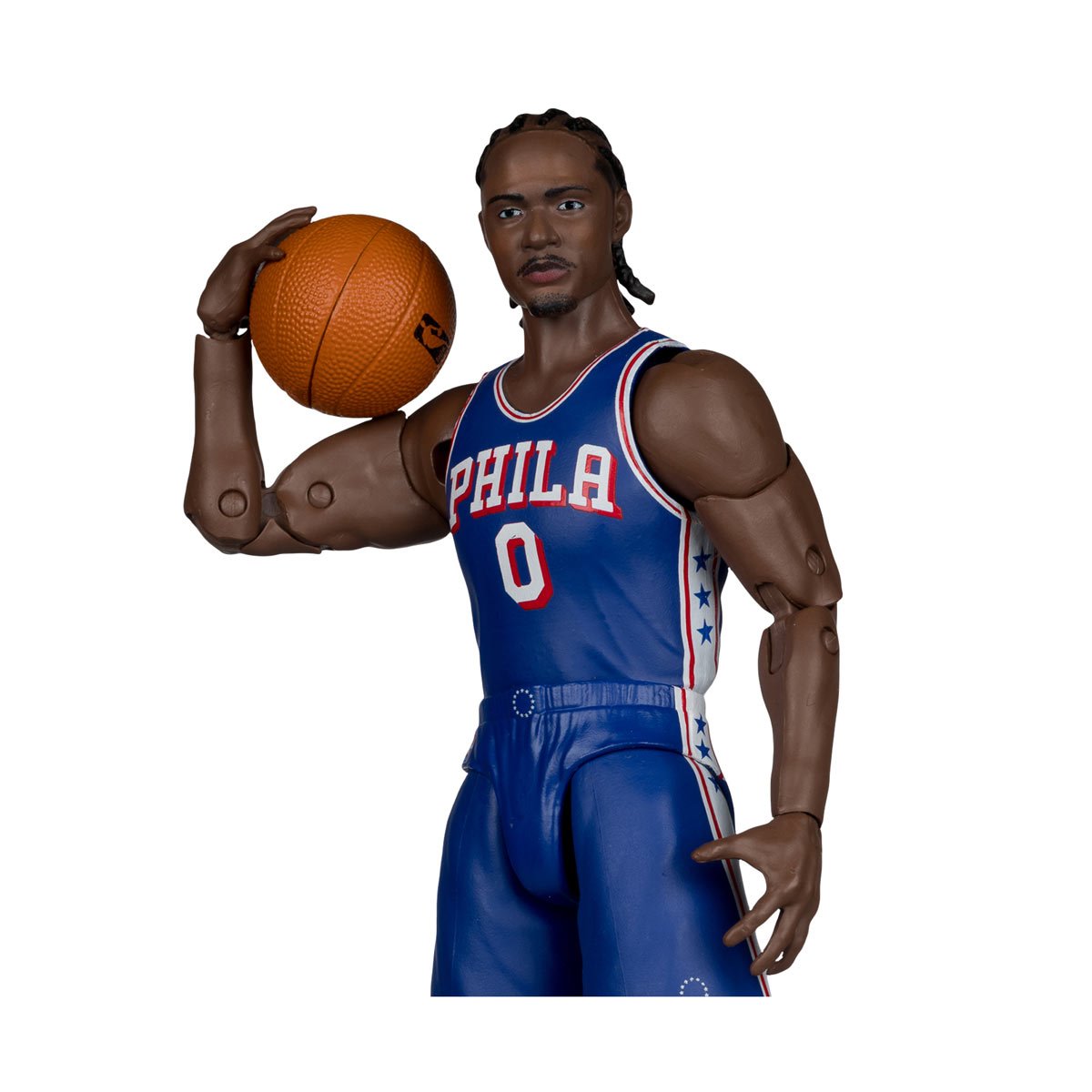 NBA McFarlane's SportsPicks Wave 2 Philadelphia 76ers Tyrese Maxey 6-Inch Action Figure - Image 5