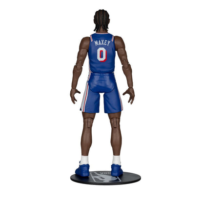 NBA McFarlane's SportsPicks Wave 2 Philadelphia 76ers Tyrese Maxey 6-Inch Action Figure - Image 6