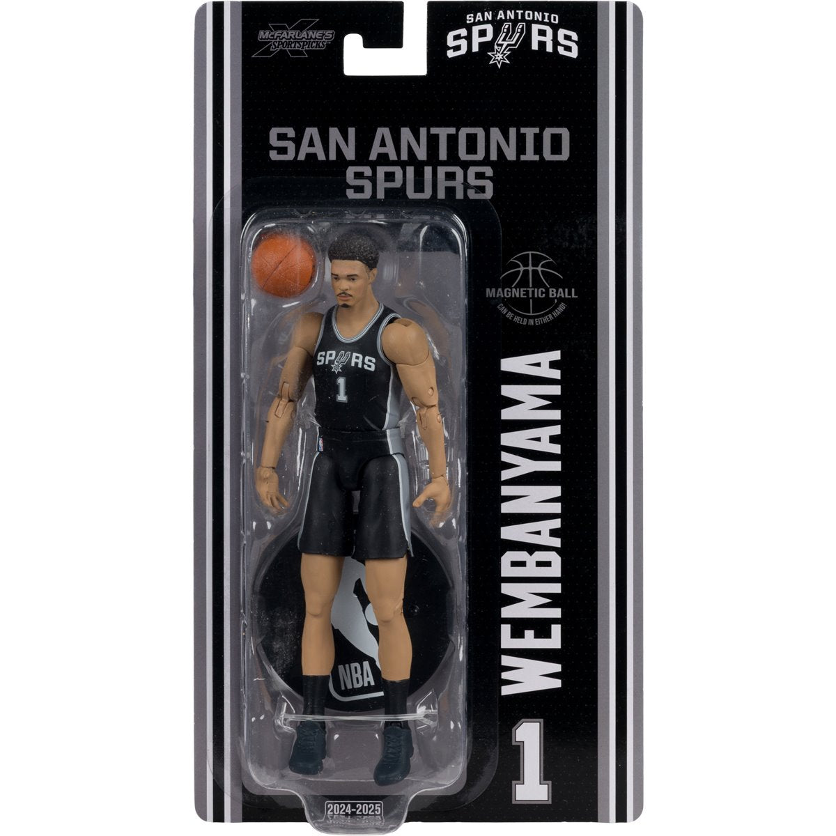 NBA McFarlane SportsPicks Wave 1 San Antionio Spurs Victor Wembanyama 6-Inch Action Figure - Image 9