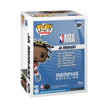 NBA Memphis Grizzlies Ja Morant (City Edition 2024) Funko Pop! Vinyl Figure #201 - Image 2