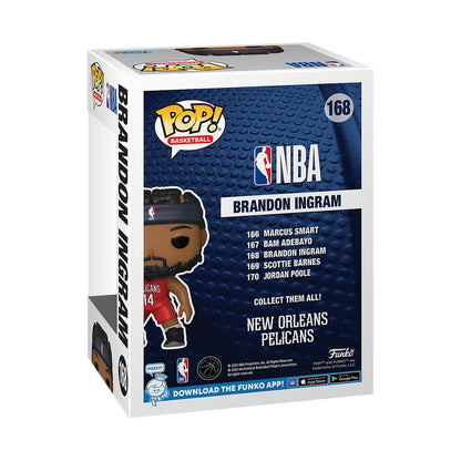 NBA New Orleans Pelicans Brandon Ingram Funko Pop! Vinyl Figure #168 - Image 3