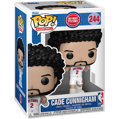 NBA Pistons Cade Cunningham (Home) Funko Pop! Vinyl Figure - Image 2