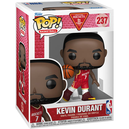 NBA Rockets Kevin Durant Funko Pop! Vinyl Figure - Image 2