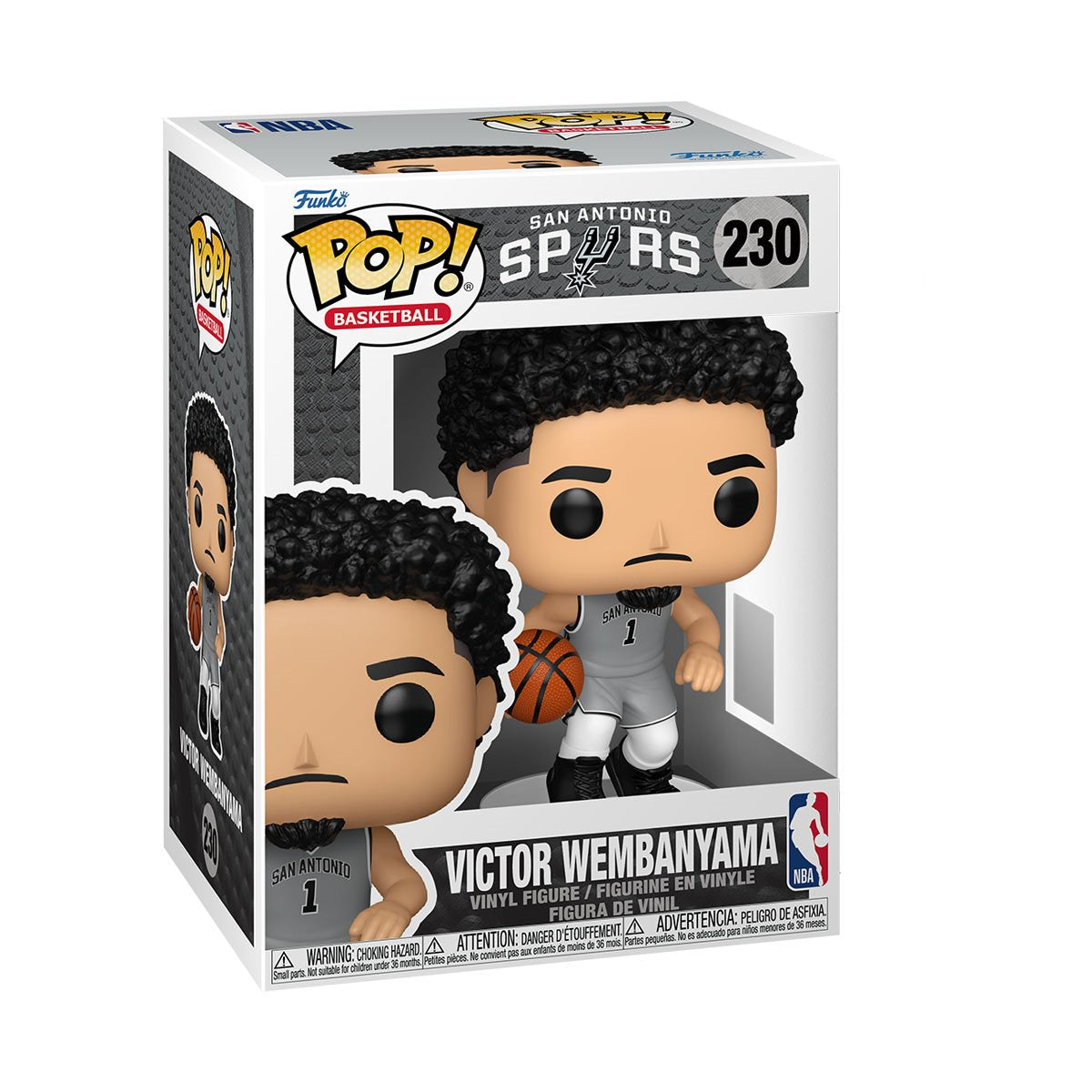 NBA Spurs Victor Wembanyama (SE) Funko Pop! Vinyl Figure - Image 2