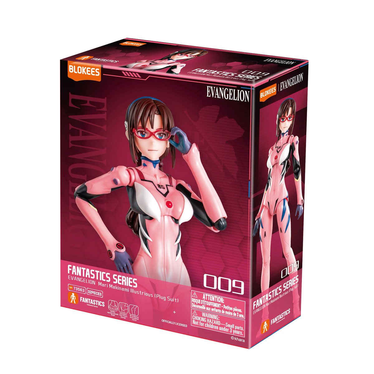 Neon Genesis Evangelion Fantastics Series Mari Makinami Ilustrious Plug Suit Model Kit - Image 9