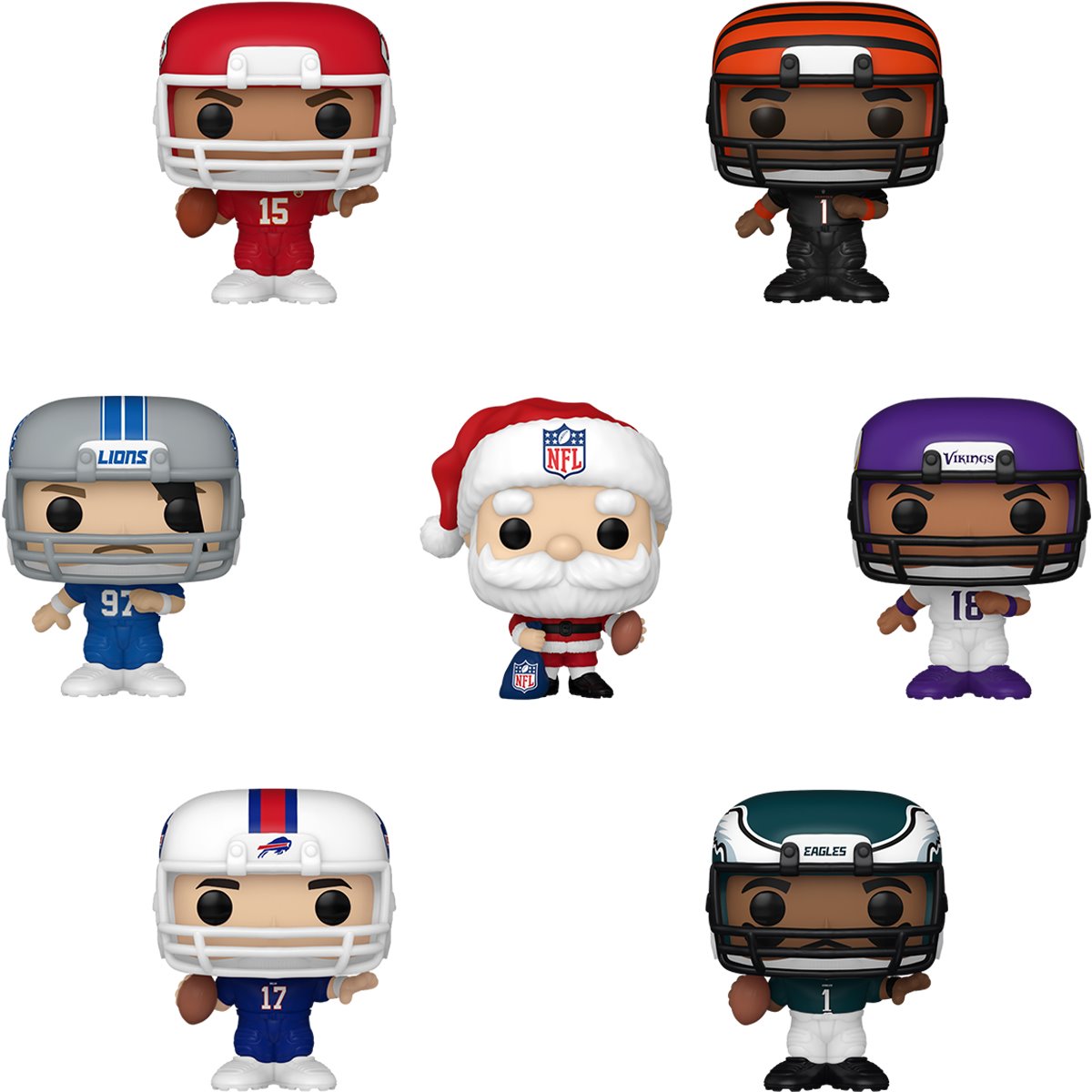 NFL 2026 Edition Funko Pocket Pop! Advent Calendar - Image 2