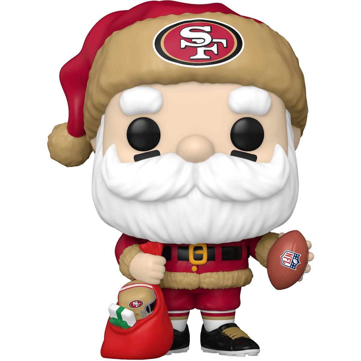 NFL 49ers Santa Claus Holiday Funko Pop! Vinyl Figure #183 - Image 2