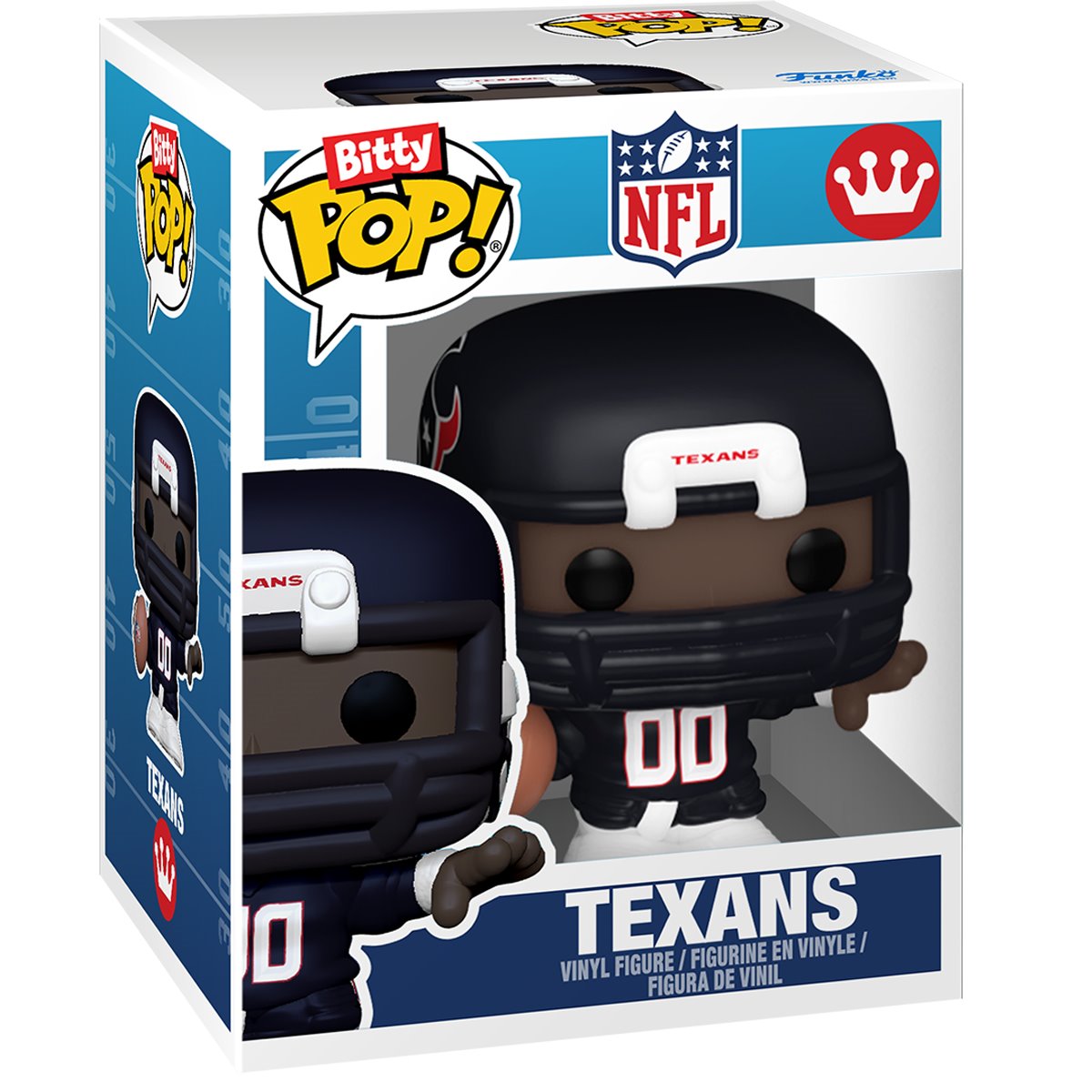 NFL AFC Texans Funko Bitty Pop! Helmet - Image 4