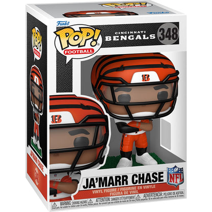 NFL Bengals Ja'Marr Chase (clear visor) Funko Pop! Vinyl Figure (Restricted Item)
