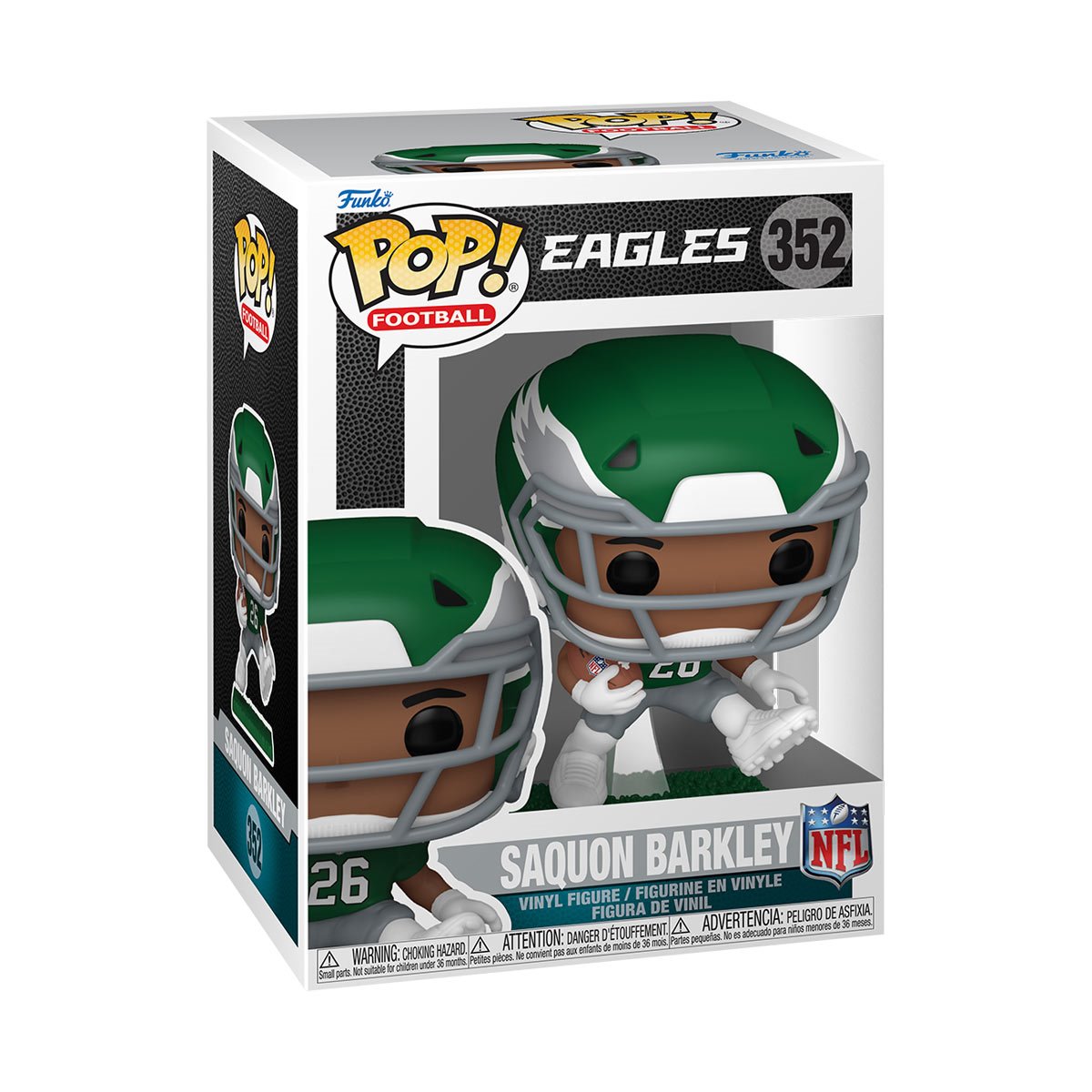 NFL Eagles Saquon Barkley Funko Pop! Vinyl Figure - Image 3