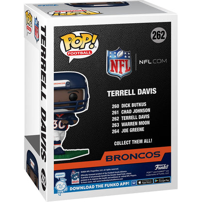 NFL Legends Broncos Terrell Davis Funko Pop! Vinyl Figure #262 - Image 3