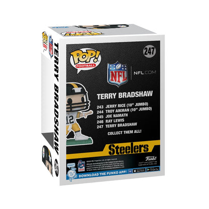 NFL Legends Steelers Terry Bradshaw Funko Pop! Vinyl Figure #247 - Image 2