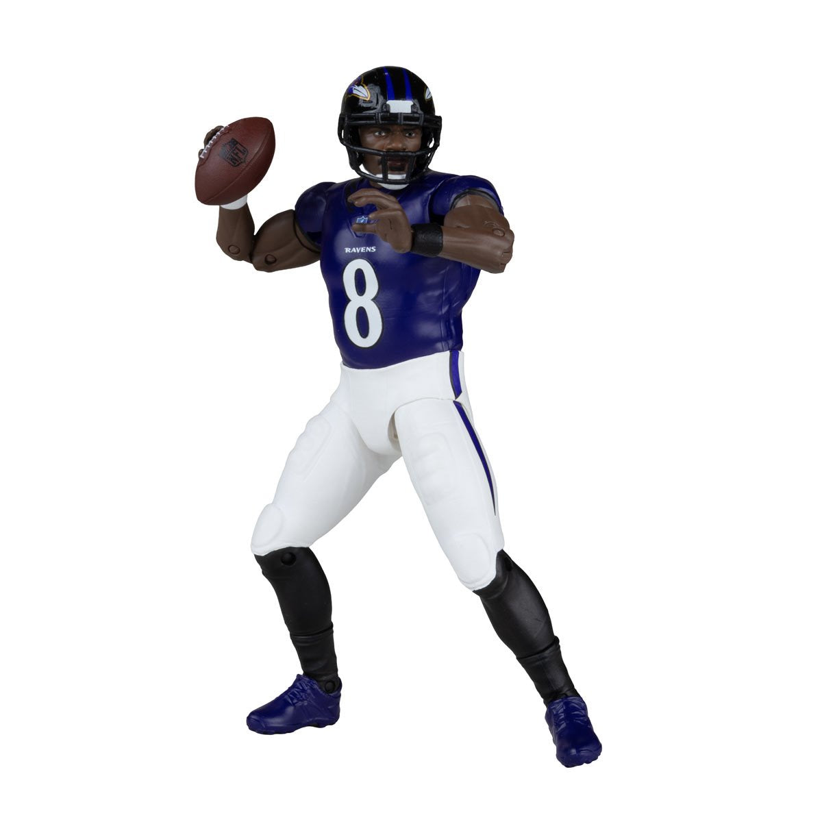 NFL McFarlane's SportsPicks Wave 2 Baltimore Ravens Lamar Jackson 6-Inch Action Figure - Image 3