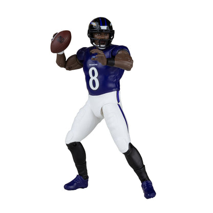 NFL McFarlane's SportsPicks Wave 2 Baltimore Ravens Lamar Jackson 6-Inch Action Figure - Image 3