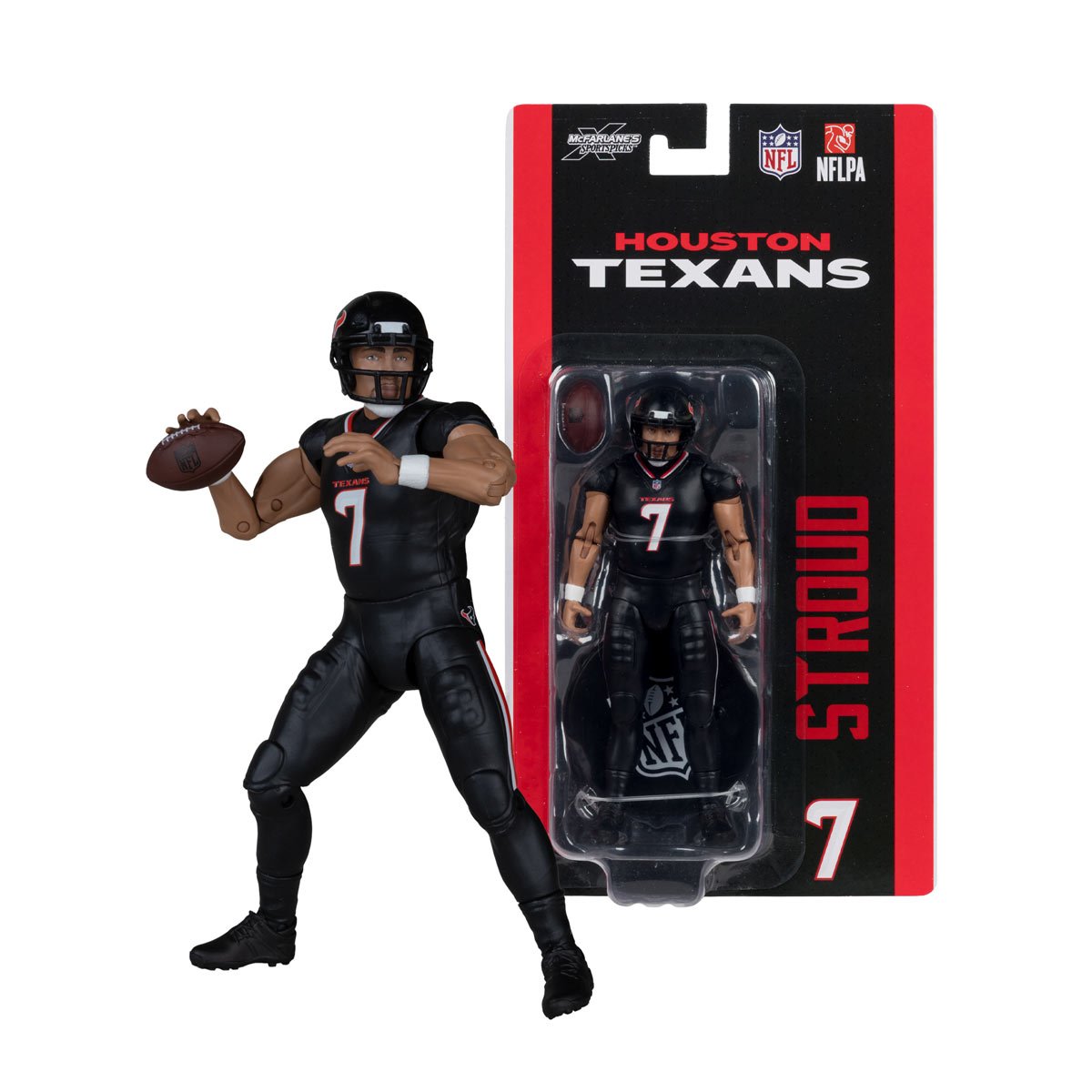 NFL McFarlane's SportsPicks Wave 2 Houston Texans C.J. Stroud 6-Inch Action Figure - Image 6