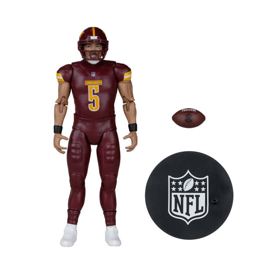 NFL McFarlane's SportsPicks Wave 2 Washington Commanders Jayden Daniels 6-Inch Action Figure - Image 2