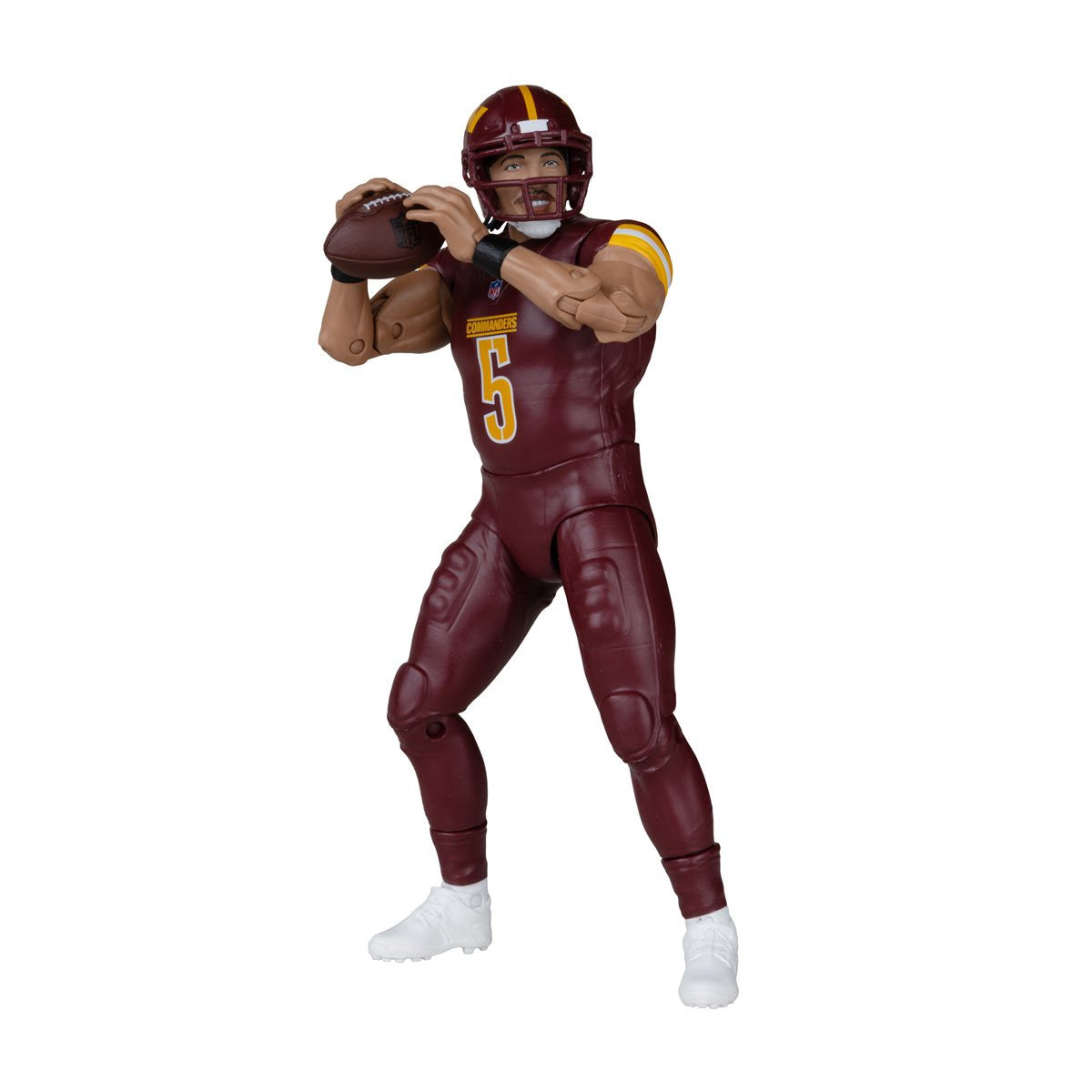 NFL McFarlane's SportsPicks Wave 2 Washington Commanders Jayden Daniels 6-Inch Action Figure - Image 3