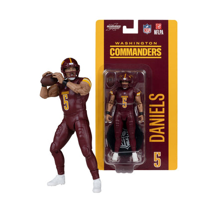 NFL McFarlane's SportsPicks Wave 2 Washington Commanders Jayden Daniels 6-Inch Action Figure - Image 6