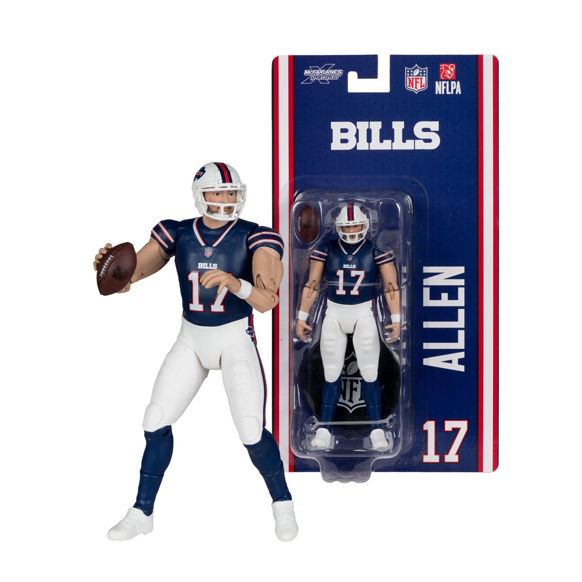 NFL McFarlane SportsPicks Wave 1 Buffalo Bills Josh Allen 6-Inch Action Figure - Image 5