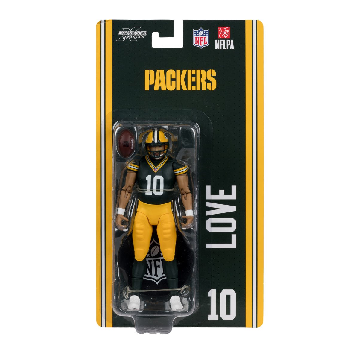 NFL McFarlane SportsPicks Wave 1 Green Bay Packers Jordan Love 6-Inch Action Figure - Image 7
