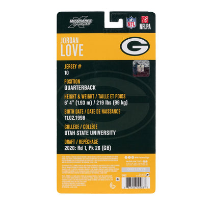 NFL McFarlane SportsPicks Wave 1 Green Bay Packers Jordan Love 6-Inch Action Figure - Image 8