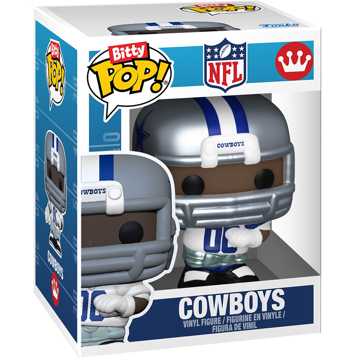 NFL NFC Cowboys Funko Bitty Pop! Helmet - Image 4