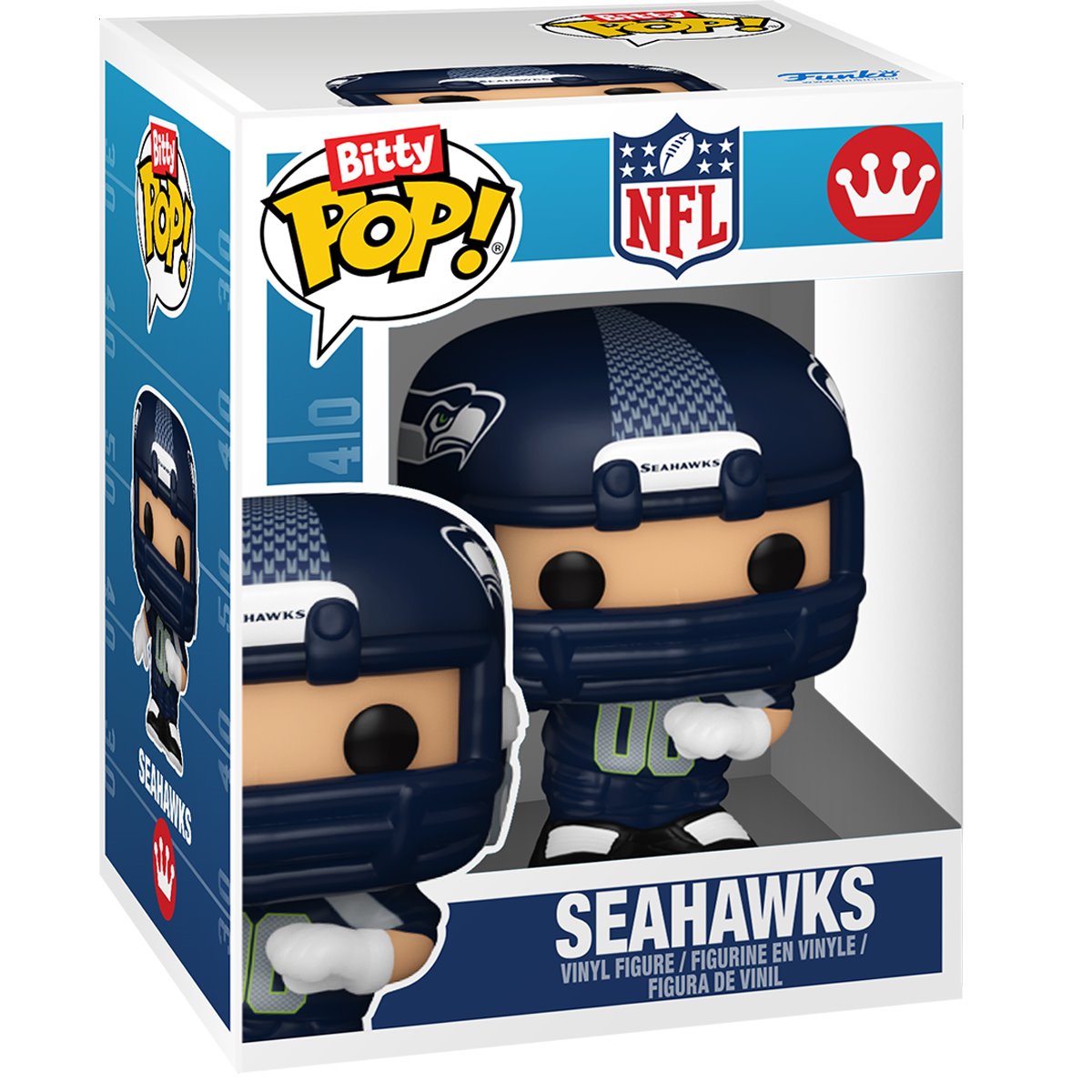 NFL NFC Seahawks Funko Bitty Pop! Helmet - Image 3