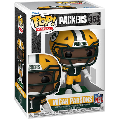 NFL Packers Micah Parsons Funko Pop! Vinyl Figure