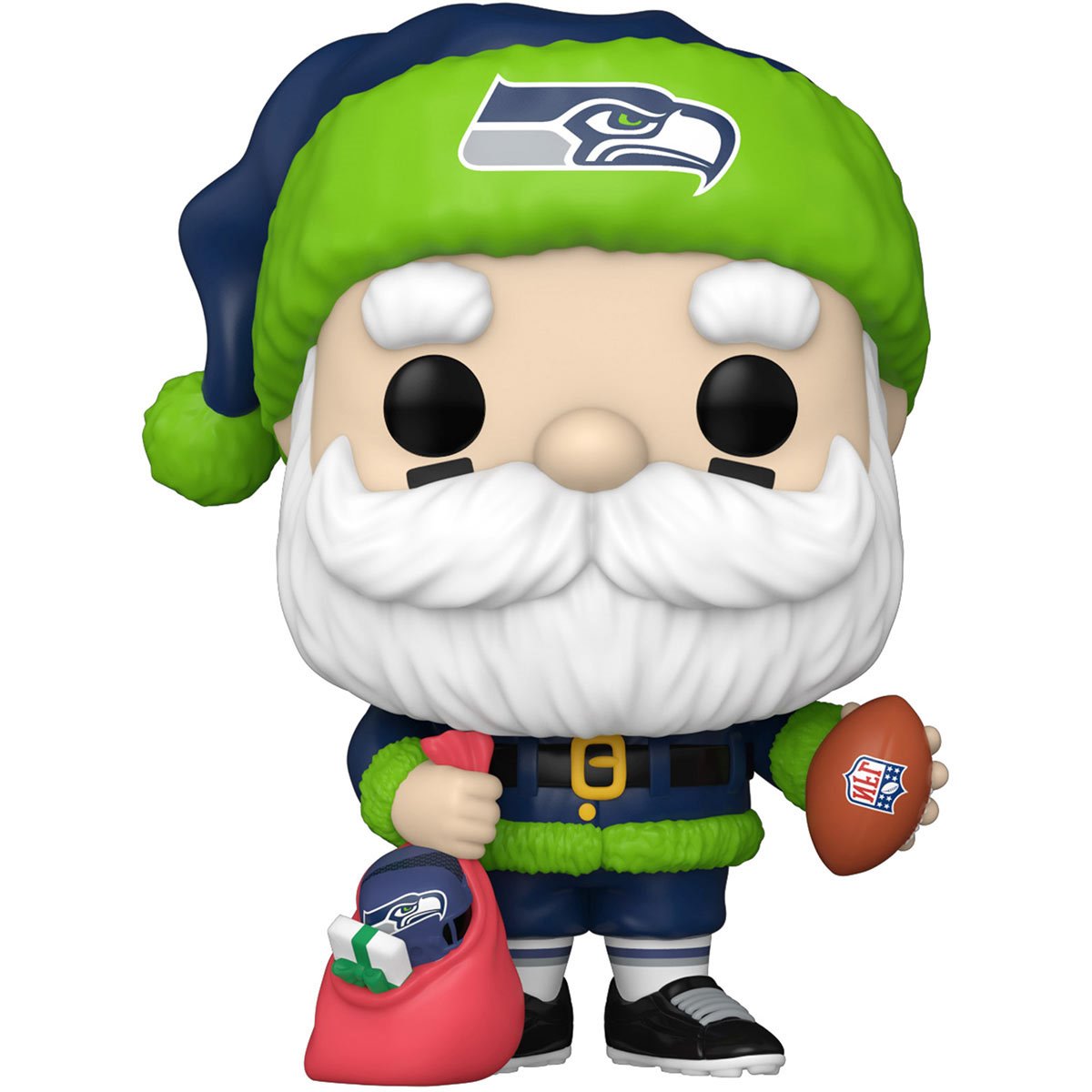 NFL Seahawks Santa Claus Holiday Funko Pop! Vinyl Figure #197 - Image 2