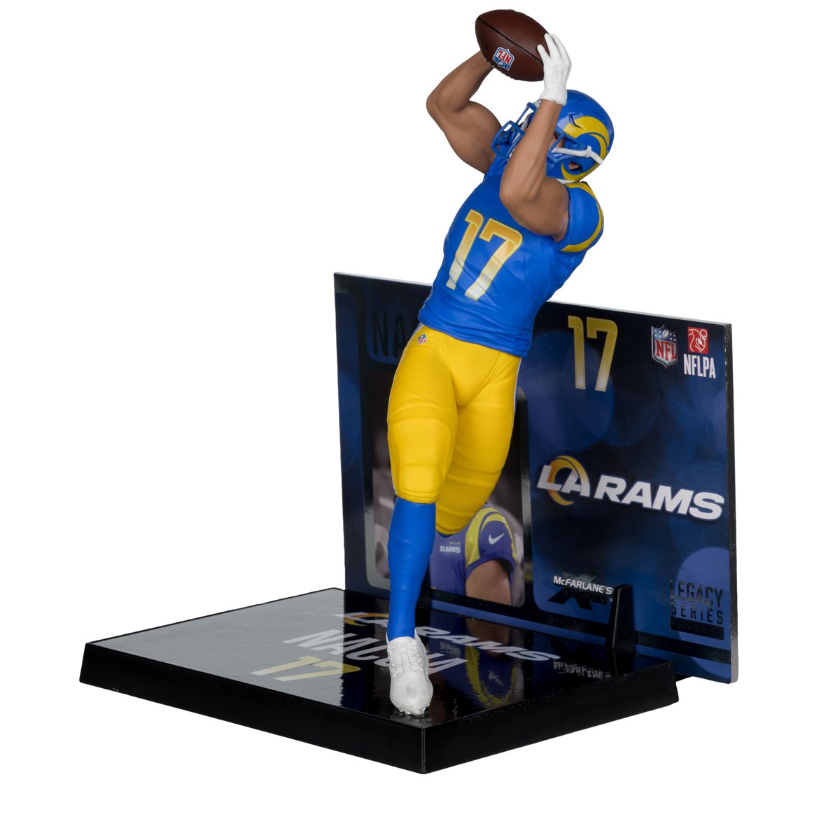 NFL SportsPicks 2025 Los Angeles Rams Puka Nacua 7-Inch Scale Posed Figure - Image 3