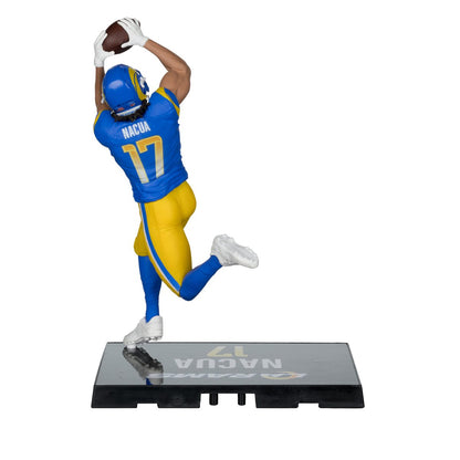 NFL SportsPicks 2025 Los Angeles Rams Puka Nacua 7-Inch Scale Posed Figure - Image 5