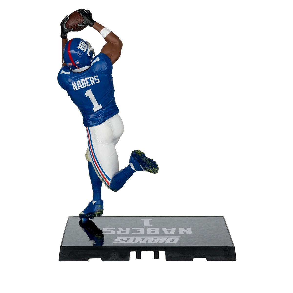 NFL SportsPicks 2025 New York Giants Malik Nabers 7-Inch Scale Posed Figure - Image 5