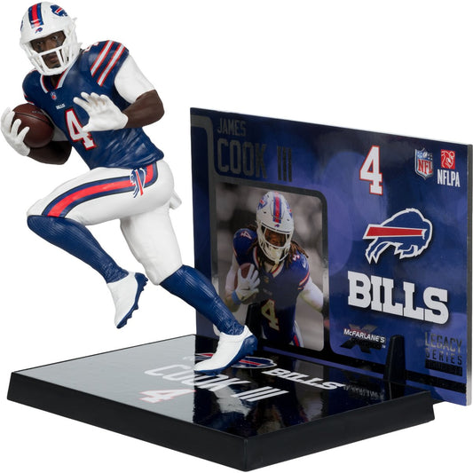 NFL SportsPicks Buffalo Bills James Cook 7-Inch Posed Figure - Image 2