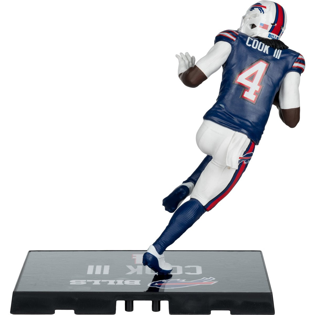 NFL SportsPicks Buffalo Bills James Cook 7-Inch Posed Figure - Image 4