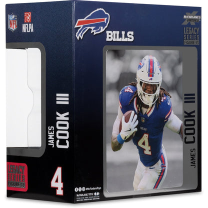 NFL SportsPicks Buffalo Bills James Cook 7-Inch Posed Figure - Image 8