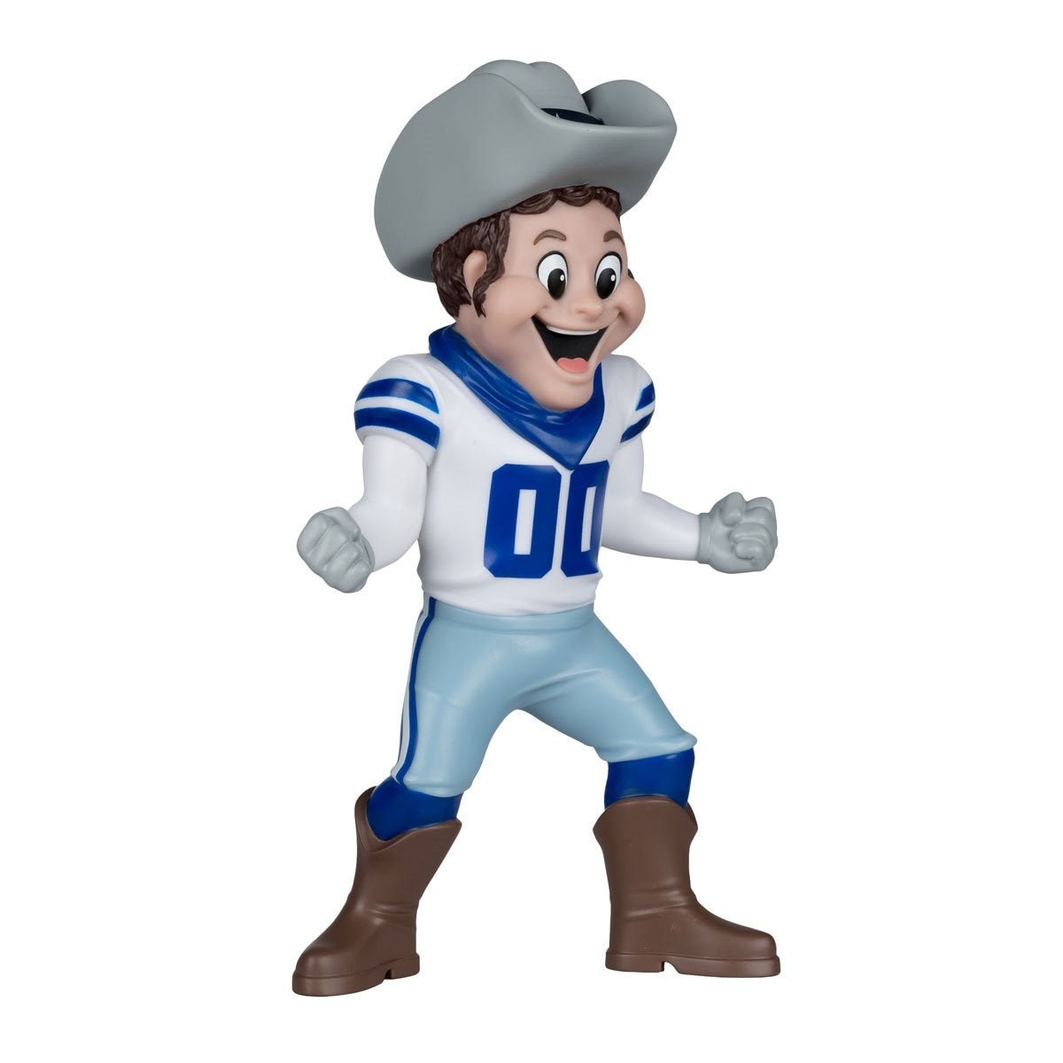 NFL SportsPicks Dallas Cowboys Rowdy Mascot 8-Inch Posed Figure - Image 3