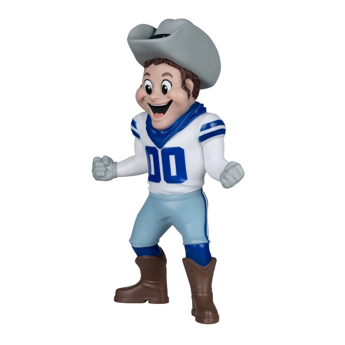 NFL SportsPicks Dallas Cowboys Rowdy Mascot 8-Inch Posed Figure - Image 4